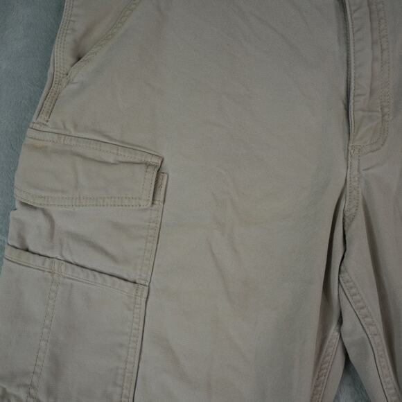 Carhartt Cargo Shorts Mens 36x10.5 Tan Relaxed Fit 103542-232 Rugged Flex - Picture 4 of 15